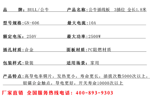 公牛插线板  3插位 全长1.8米.jpg