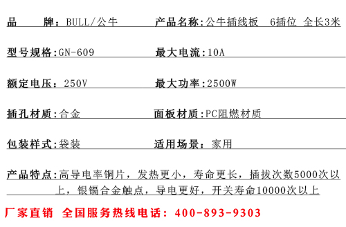 GN-609产品信息